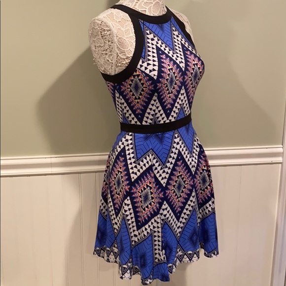 Yumi Kim Silk Sleeveless Fit and Flare Mini Dress - Picture 4 of 8